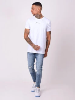 Jean Skinny Bleu Délavé Avec Trou 9 Jean Skinny Bleu Délavé Avec Trou -Monsieur Chic Soldes Boutique jean slim bleu delave avec trou 2