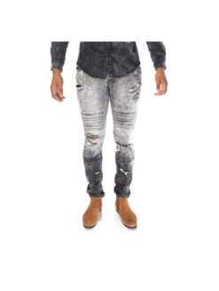 Jeans Délavé Slim 88169937 7 Jeans Délavé Slim 88169937 -Monsieur Chic Soldes Boutique jeans delave slim 88169937 2