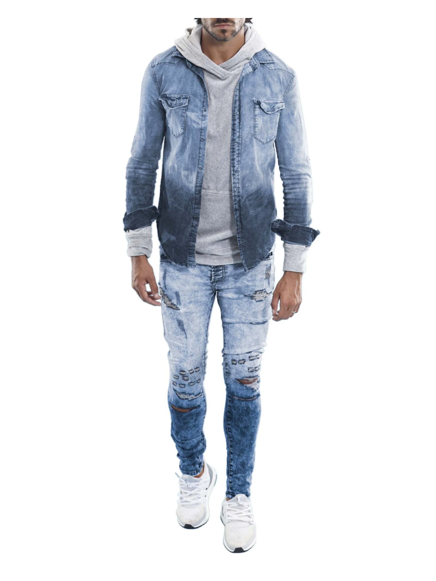 Jeans Délavé Slim 88169955 6 Jeans Délavé Slim 88169955 – Image 4