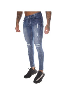 Jeans Destroy Slim 88169968 8 Jeans Destroy Slim 88169968 -Monsieur Chic Soldes Boutique jeans destroy slim 88169968 2