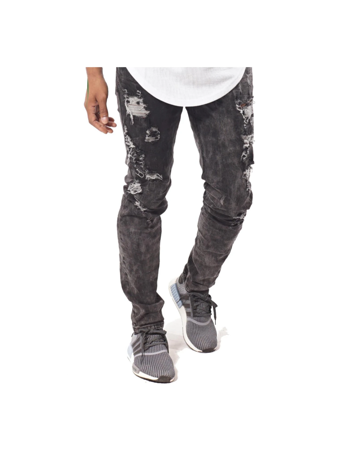Jeans Slim Effet Destroy88169956 4 Jeans Slim Effet Destroy88169956 – Image 2