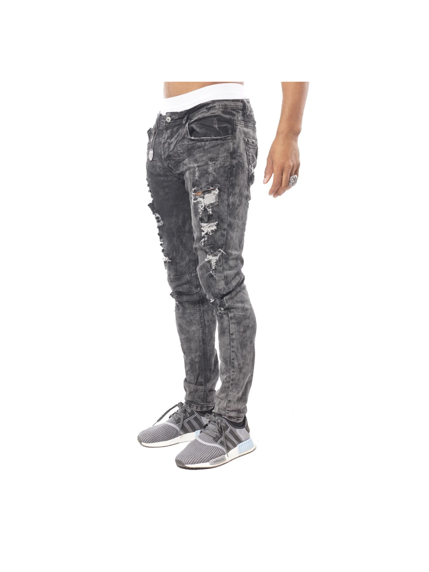 Jeans Slim Effet Destroy88169956 5 Jeans Slim Effet Destroy88169956 – Image 3