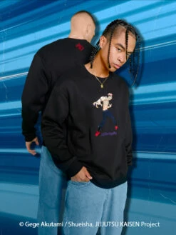 Sweat Col Rond Jujutsu Kaisen -Monsieur Chic Soldes Boutique jk07 6