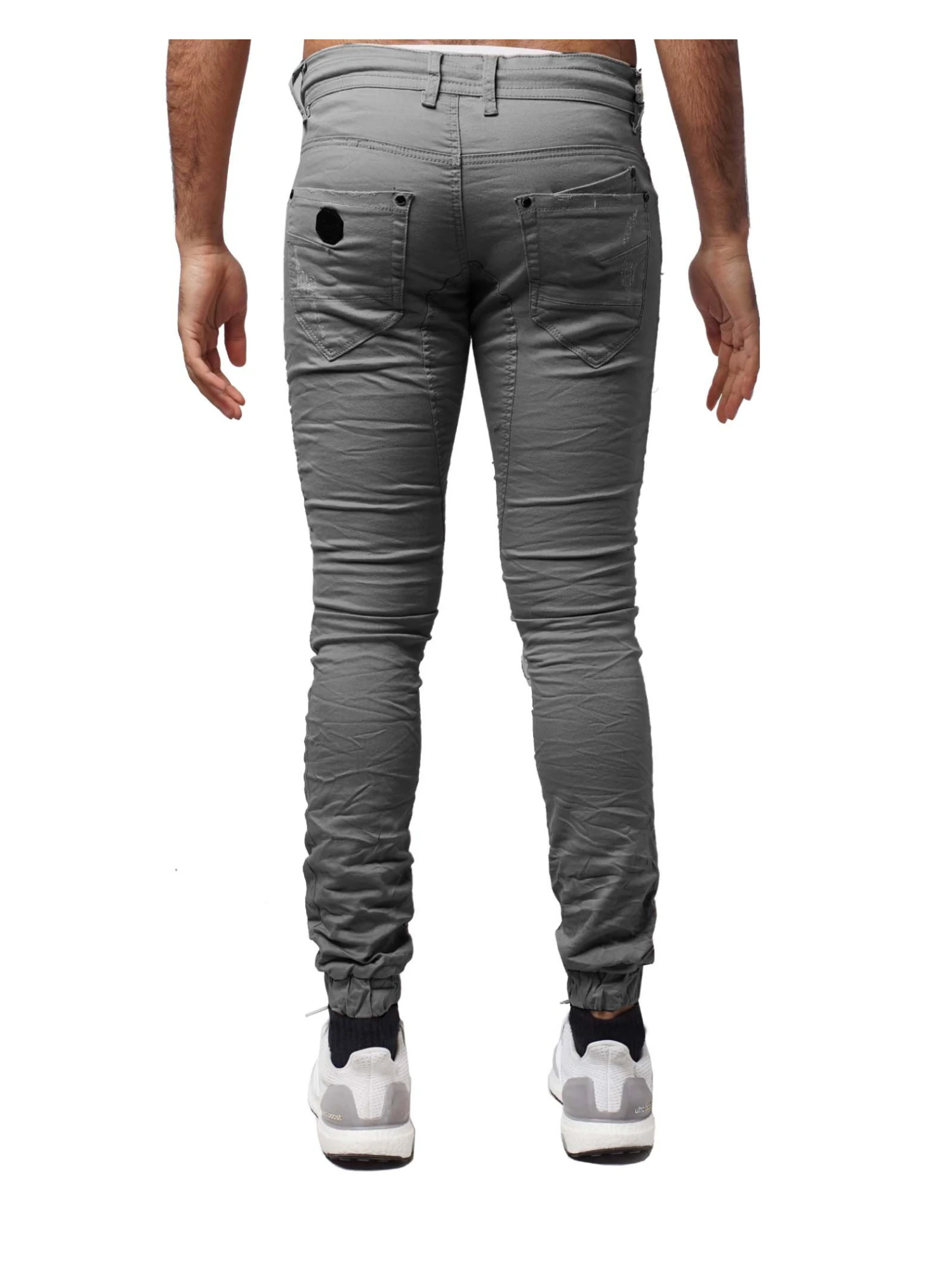Jogg Jeans Slim Effet Biker 5 Jogg Jeans Slim Effet Biker – Image 3