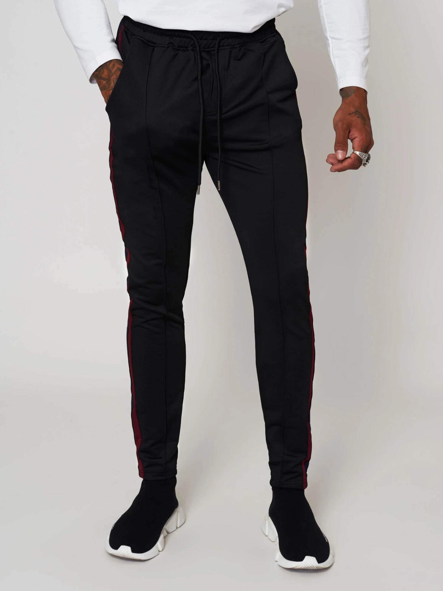 Pantalon De Jogging à Bandes Contrastées 9 Pantalon De Jogging à Bandes Contrastées – Image 7