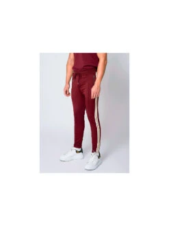 Pantalon De Jogging à Bandes Dorées -Monsieur Chic Soldes Boutique pantalon de jogging a bandes dorees homme project x paris 88184441 3