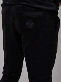 Pantalon De Jogging Velvet à Empiècement Clous Dorés 9 Pantalon De Jogging Velvet à Empiècement Clous Dorés -Monsieur Chic Soldes Boutique pantalon de jogging velvet et clous dores 1940037 2