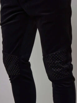 Pantalon De Jogging Velvet à Empiècement Clous Dorés 11 Pantalon De Jogging Velvet à Empiècement Clous Dorés -Monsieur Chic Soldes Boutique pantalon de jogging velvet et clous dores 1940037 4