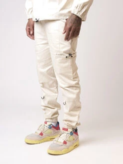 Pantalon Style Cargo Elastiqué