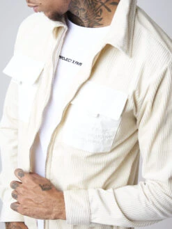 Surchemise En Velours Côtelé