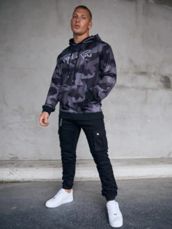 Sweat à Capuche Motif Camouflage Avec Broderie Logo Project X Paris 12 Sweat à Capuche Motif Camouflage Avec Broderie Logo Project X Paris -Monsieur Chic Soldes Boutique sweat a capuche motif camouflage avec broderie logo project x paris sur la poitrine et poche kangourou 4