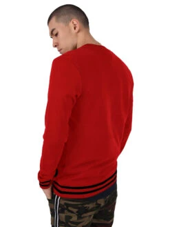 Sweat Brodé Tiger Liseré Contrastant 10 Sweat Brodé Tiger Liseré Contrastant -Monsieur Chic Soldes Boutique sweat brode tiger lisere contrastant homme project x paris 3