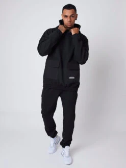 Sweat Capuche Loose Matelassage Carré 10 Sweat Capuche Loose Matelassage Carré -Monsieur Chic Soldes Boutique sweat capuche loose matelassage carre 2020099 3