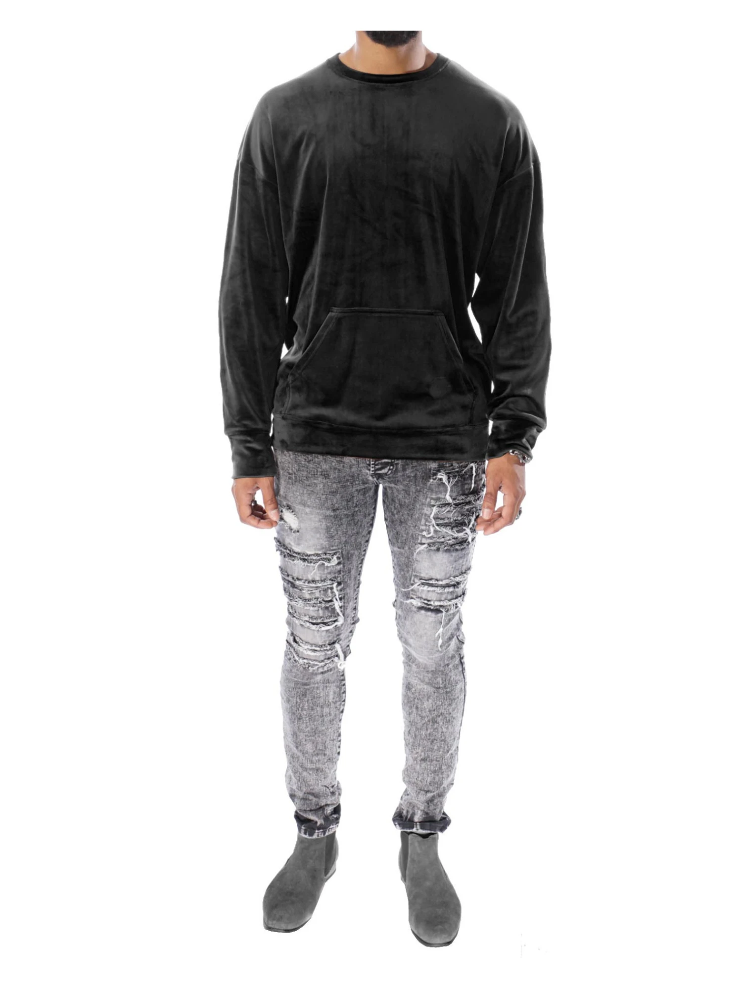 Sweat En Velours 88162217 3 Sweat En Velours 88162217