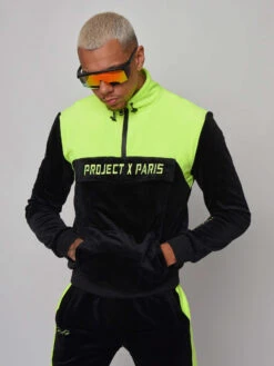 Sweat Style Coupe Vent Bicolore -Monsieur Chic Soldes Boutique sweat style coupe vent bicolore 1920038 5