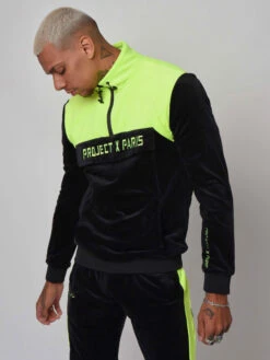 Sweat Style Coupe Vent Bicolore -Monsieur Chic Soldes Boutique sweat style coupe vent bicolore 1920038 7