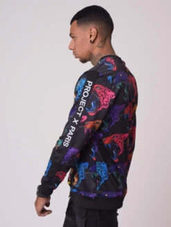 Sweat Tête De Jaguar Dégradé