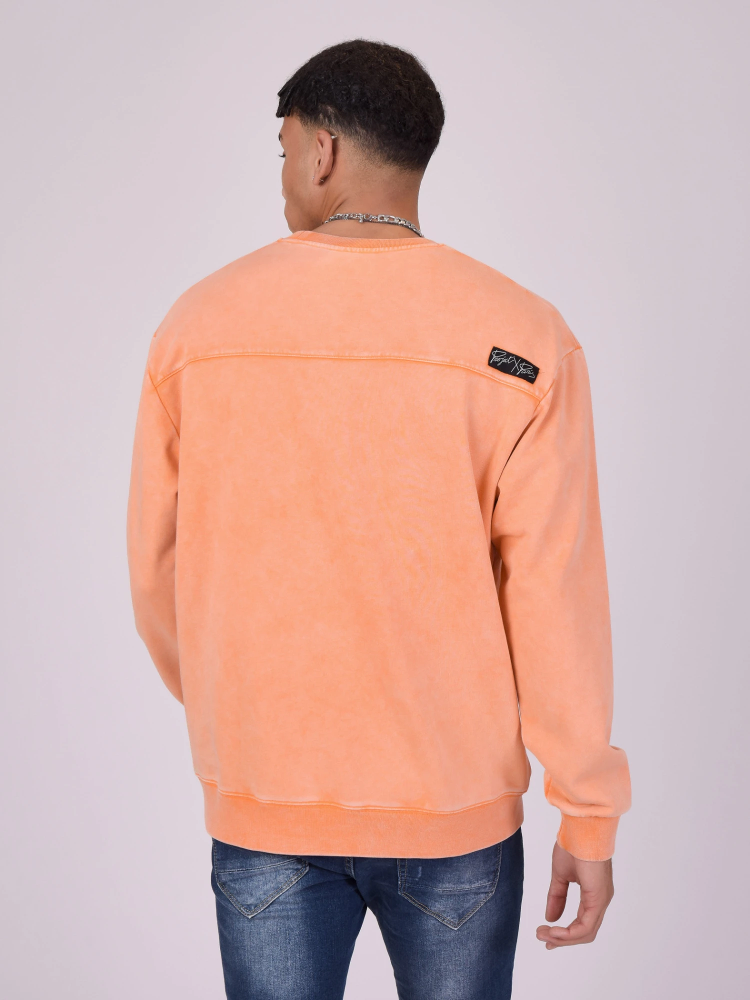 Sweatshirt Oversize Délavé 3 Sweatshirt Oversize Délavé