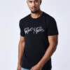 T-shirt Basic Full Logo Broderie 2 T-shirt Basic Full Logo Broderie -Monsieur Chic Soldes Boutique t221006