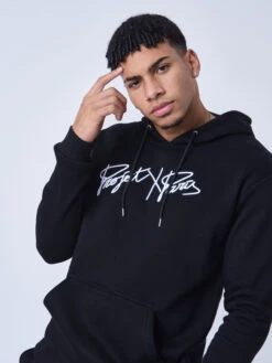 Sweat à Capuche Full Logo Broderie