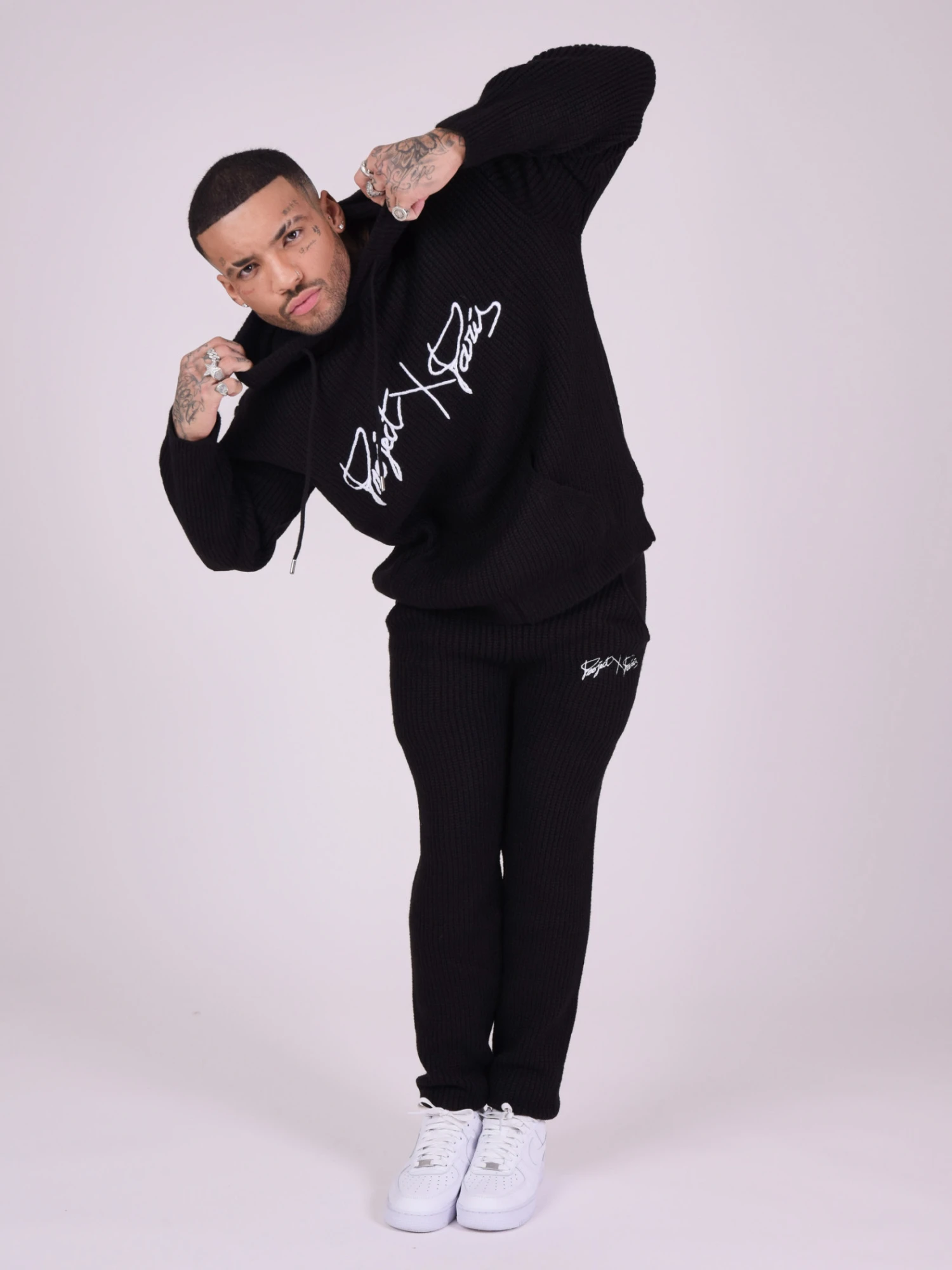 Bas De Jogging En Maille Signature 5 Bas De Jogging En Maille Signature – Image 3