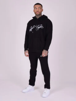 Sweat à Capuche En Maille Signature