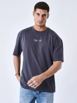 Tee-shirt Broderie Logo Project X Paris 9 Tee-shirt Broderie Logo Project X Paris -Monsieur Chic Soldes Boutique t231014 1