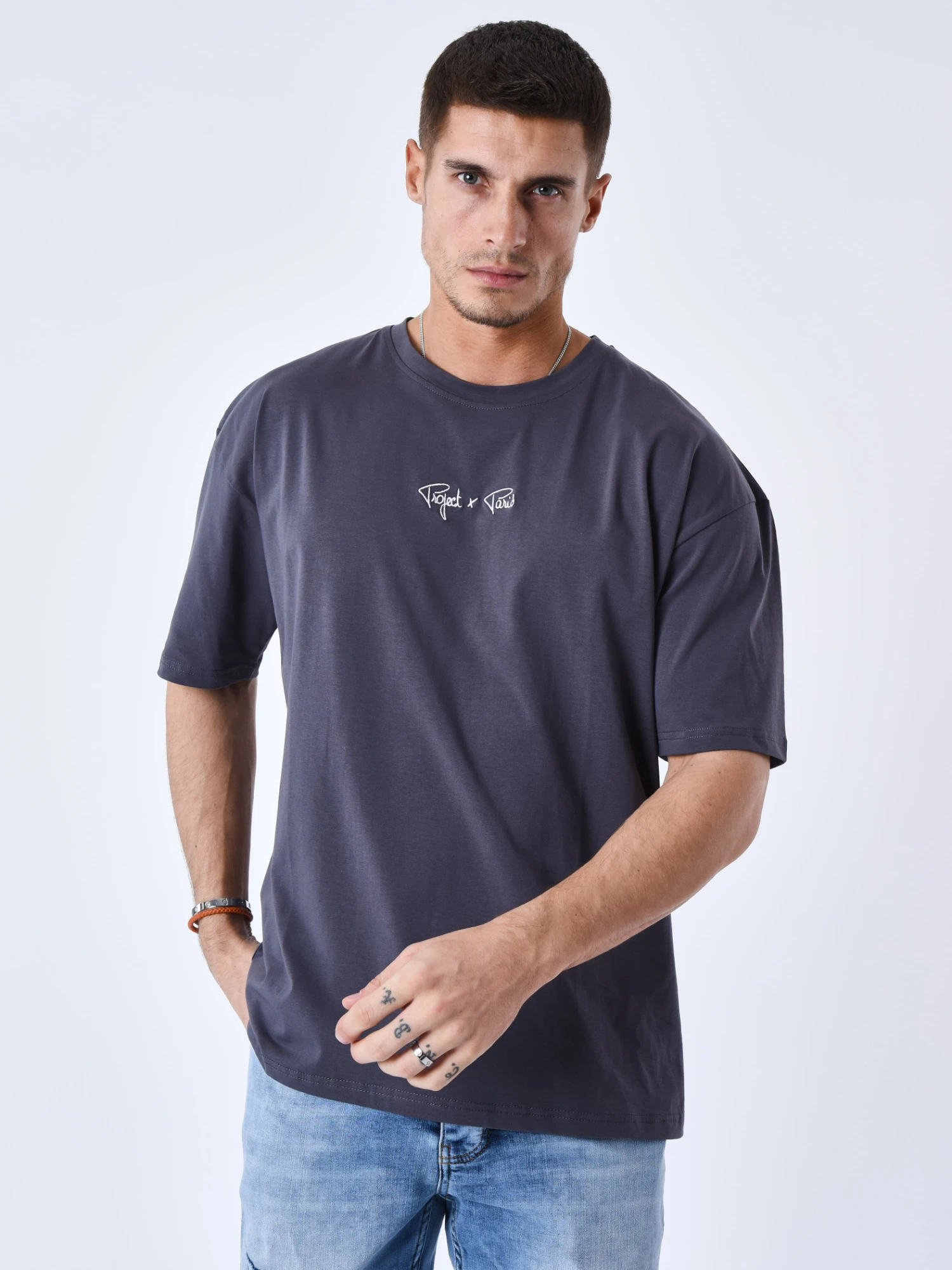 Tee-shirt Broderie Logo Project X Paris 4 Tee-shirt Broderie Logo Project X Paris – Image 2