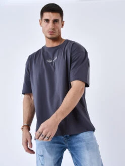 Tee-shirt Broderie Logo Project X Paris 11 Tee-shirt Broderie Logo Project X Paris -Monsieur Chic Soldes Boutique t231014 3