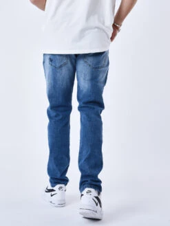 Jean Regular Déchiré Avec Trous -Monsieur Chic Soldes Boutique t239009 3