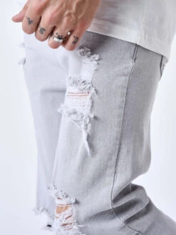 Jog Jean Déchiré Avec Trous 12 Jog Jean Déchiré Avec Trous -Monsieur Chic Soldes Boutique t239010 4