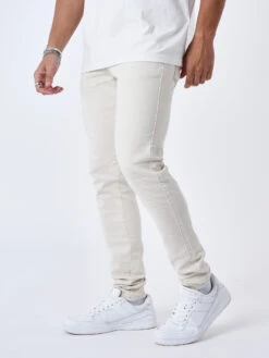 Jean Slim Surpiqûre Contrastée 9 Jean Slim Surpiqûre Contrastée -Monsieur Chic Soldes Boutique t239018 1