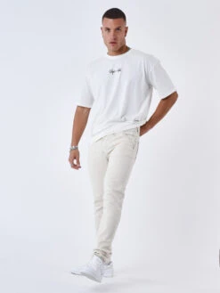 Jean Slim Surpiqûre Contrastée 11 Jean Slim Surpiqûre Contrastée -Monsieur Chic Soldes Boutique t239018 3