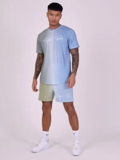 Tee-shirt Bicolore Dégradé -Monsieur Chic Soldes Boutique tee shirt bicolore degrade 3