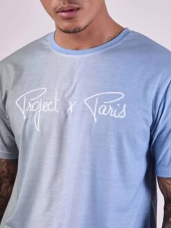 Tee-shirt Bicolore Dégradé -Monsieur Chic Soldes Boutique tee shirt bicolore degrade 5