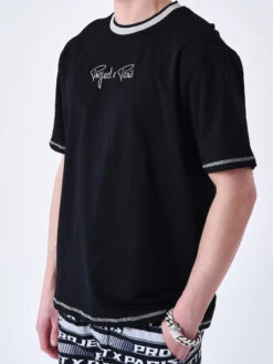 Tee-shirt Classique Brodé -Monsieur Chic Soldes Boutique tee shirt classique brode 2