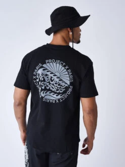 Tee Shirt Imprimé Groovy Sun -Monsieur Chic Soldes Boutique tee shirt imprime groovy sun 3