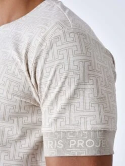 Tee Shirt Imprimé Labyrinthe -Monsieur Chic Soldes Boutique tee shirt imprime labyrinthe 2