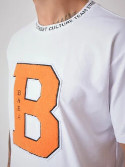 Tee-shirt Loose B "Baba Collab" -Monsieur Chic Soldes Boutique tee shirt loose b 2010122 6