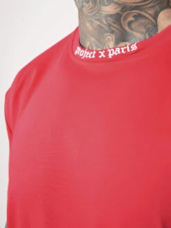 Tee-Shirt Loose Broderie Logo Gothique