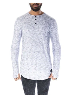 Tee Shirt Manches Longues 88162236 -Monsieur Chic Soldes Boutique tee shirt manches longues 88162236 1