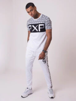 Tee-Shirt Motif All Over PXP -Monsieur Chic Soldes Boutique tee shirt motif all over pxp 2010087 2