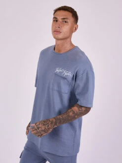 Tee-shirt Ample Avec Poche -Monsieur Chic Soldes Boutique tee sirt ample avec poche 1 4