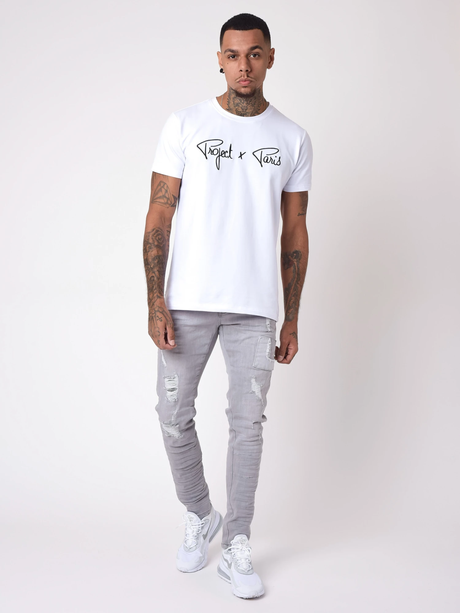 Jean Skinny Avec Empiècements Style Patch 7 Jean Skinny Avec Empiècements Style Patch – Image 5