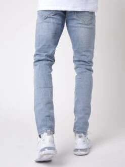 Jean Slim Basic Bleu Clair -Monsieur Chic Soldes Boutique tp21022 3