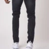 Jean Skinny Basic Légèrement Délavé 2 Jean Skinny Basic Légèrement Délavé -Monsieur Chic Soldes Boutique tp21027