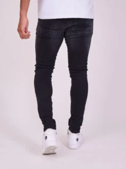Jean Skinny Détail Logo Relief Arrière 9 Jean Skinny Détail Logo Relief Arrière -Monsieur Chic Soldes Boutique tp21038 2