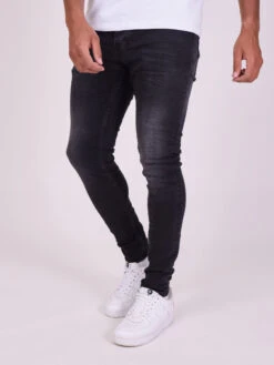 Jean Skinny Détail Logo Relief Arrière 11 Jean Skinny Détail Logo Relief Arrière -Monsieur Chic Soldes Boutique tp21038 4