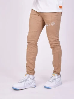 Pantalon Skinny Basic Coutures Apparentes -Monsieur Chic Soldes Boutique tp21044 3