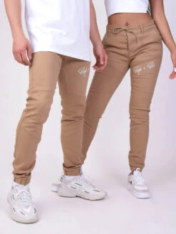 Pantalon Skinny Basic Coutures Apparentes -Monsieur Chic Soldes Boutique tp21044 5